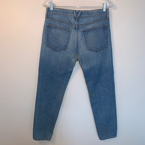 Veronica Beard Benzi Girlfriend Jean Mid Rise Beacon Ranch Blue 25 - Picture 3 of 15